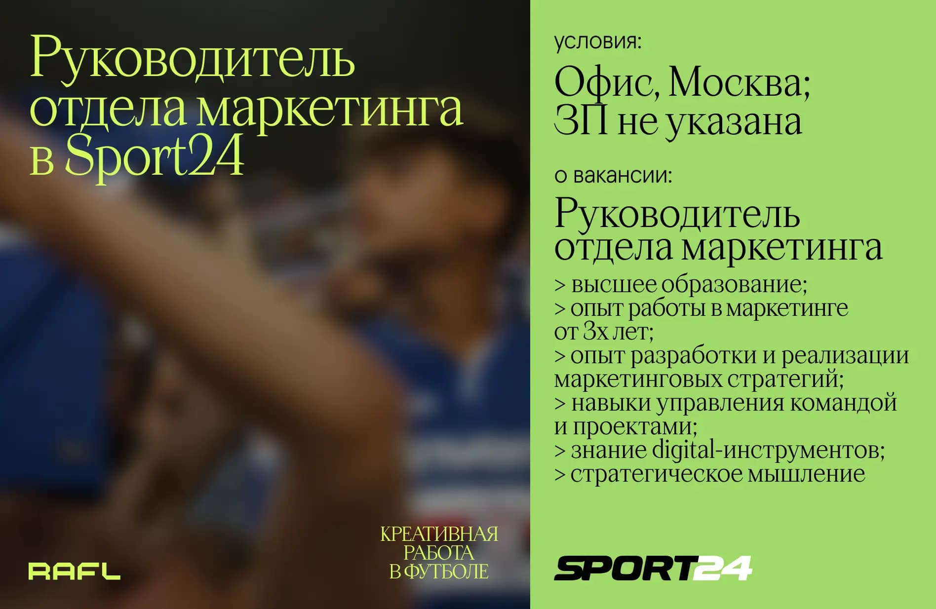 Заглавное фото статьи - Руководитель отдела маркетинга