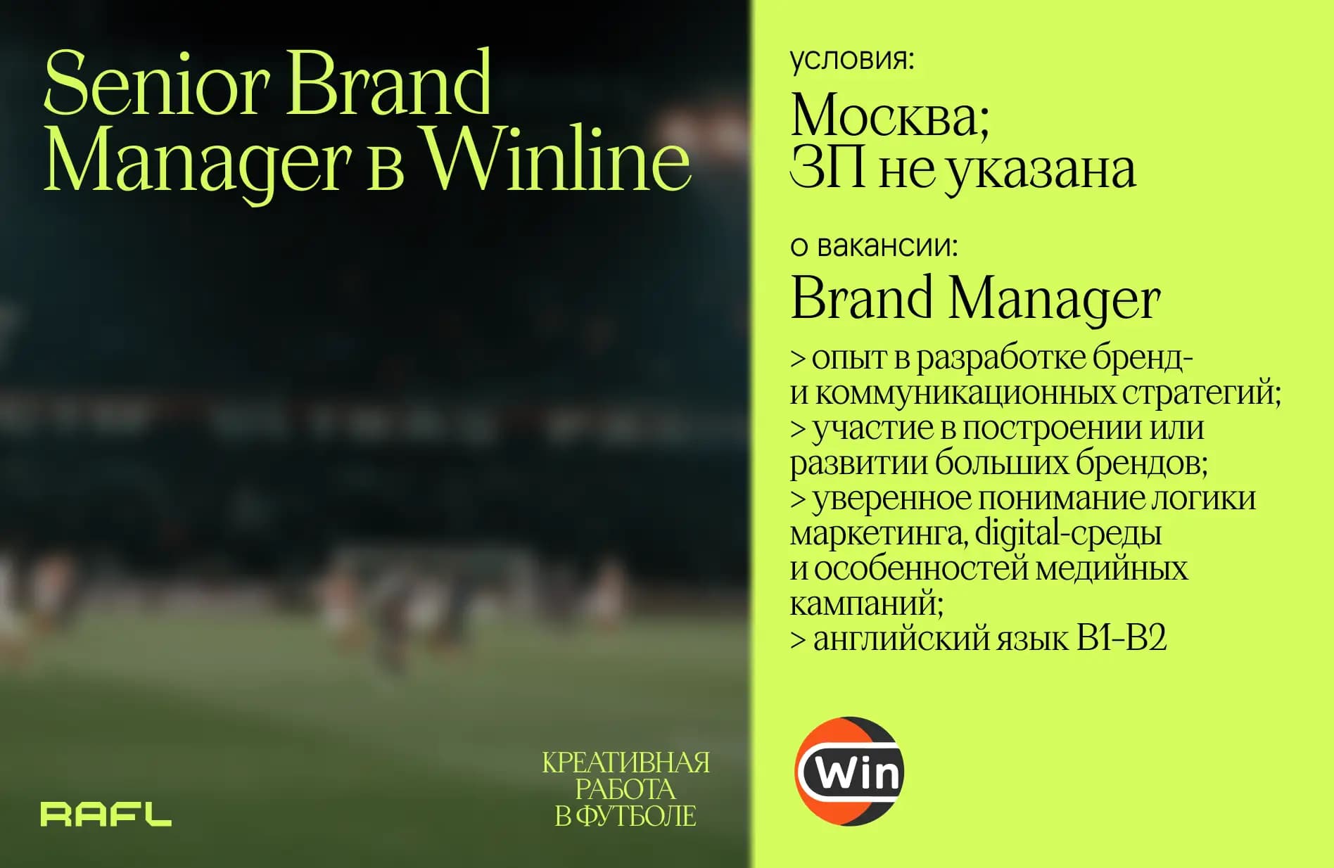 Заглавное фото статьи - Senior Brand Manager