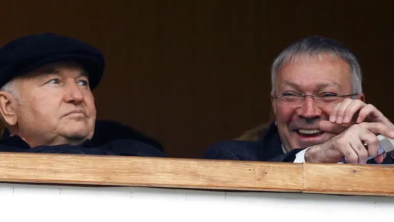 Юрий Белоус и Юрий Лужков