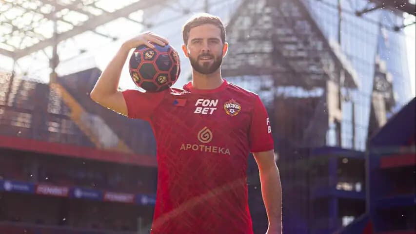 Миралем Пьянич в ЦСКА