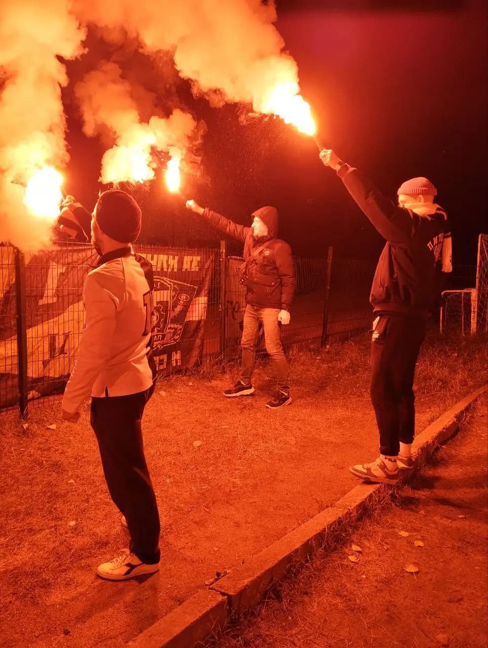 Фанаты ФК Царское село