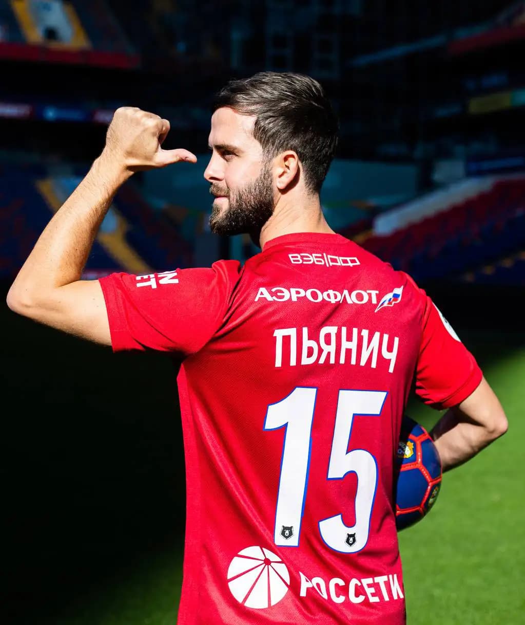 Миралем Пьянич в ЦСКА