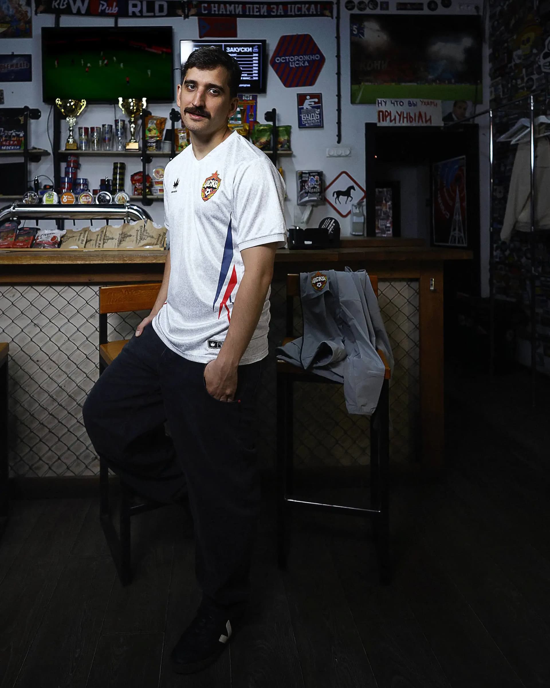 Филипп Воронин в форме ПФК ЦСКА