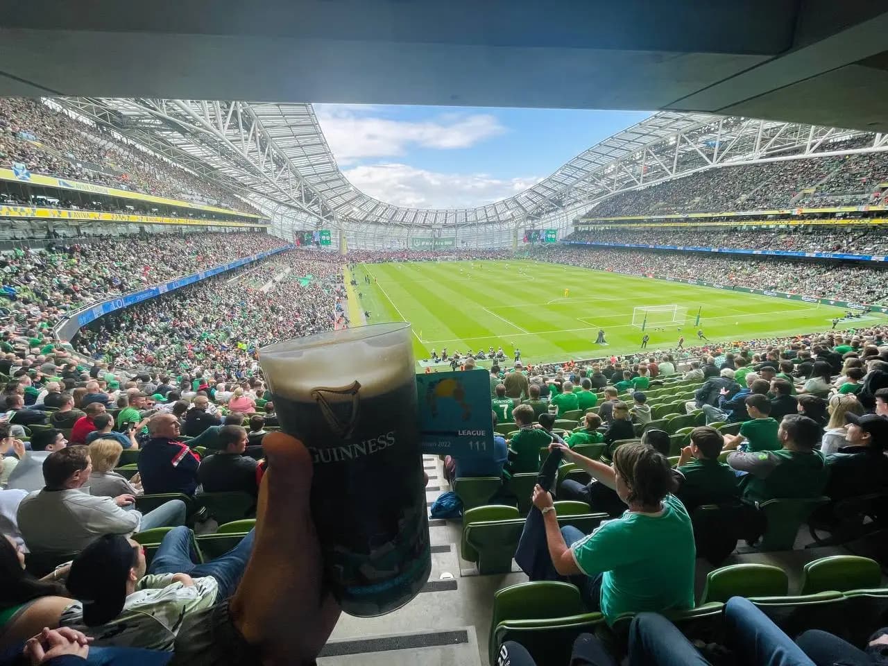 Aviva Stadium в Дублине